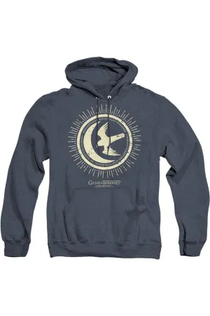 Game Of Thrones Arryn Burst Sigil Adult Heather Hoodie / Hooded Sweatshirt