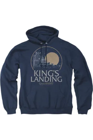Game Of Thrones Kings Landing Adult Pull Over Hoodie / Hooded Sweatshirt