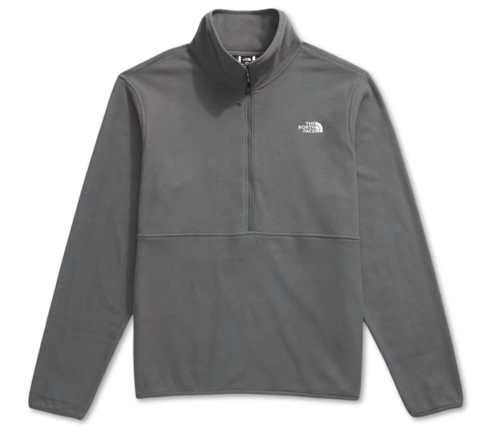 Glacier Fleece 1/2 Zip Jacket In Smoked Pearl