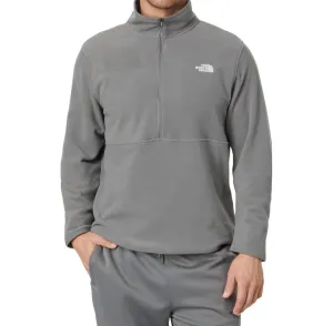 Glacier Fleece 1/2 Zip Jacket In Smoked Pearl