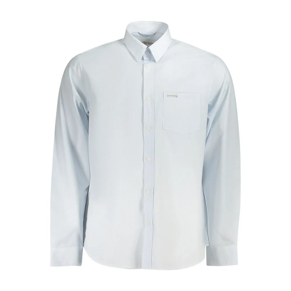 Guess Jeans blue Cotton Men's Shirt