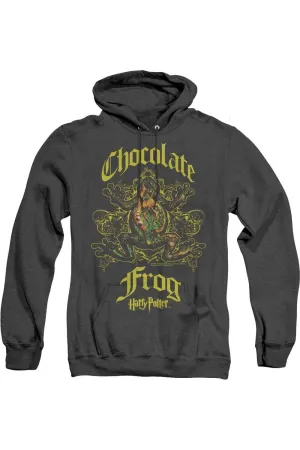 Harry Potter Chocolate Frog Adult Heather Hoodie / Hooded Sweatshirt