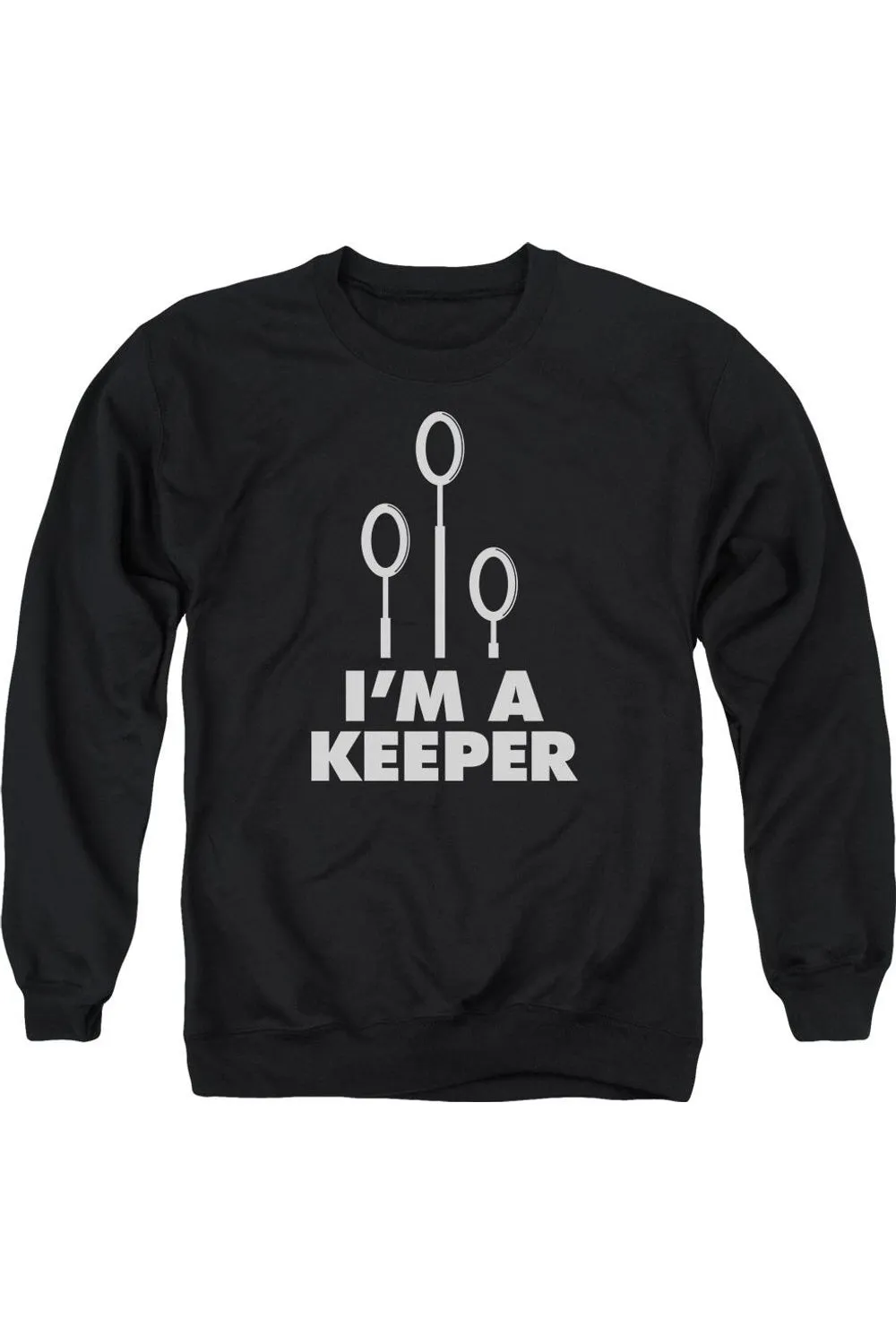 Harry Potter Keeper Adult Crewneck Sweatshirt