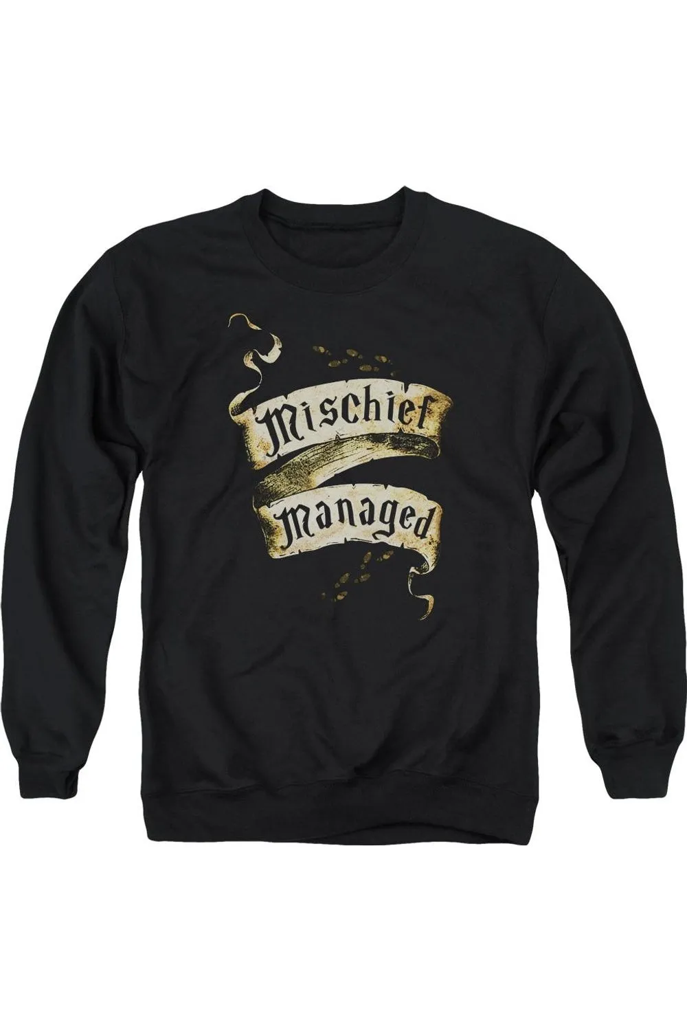 Harry Potter Mischief Managed Adult Crewneck Sweatshirt
