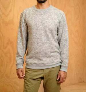 Heathered Crew In Gray