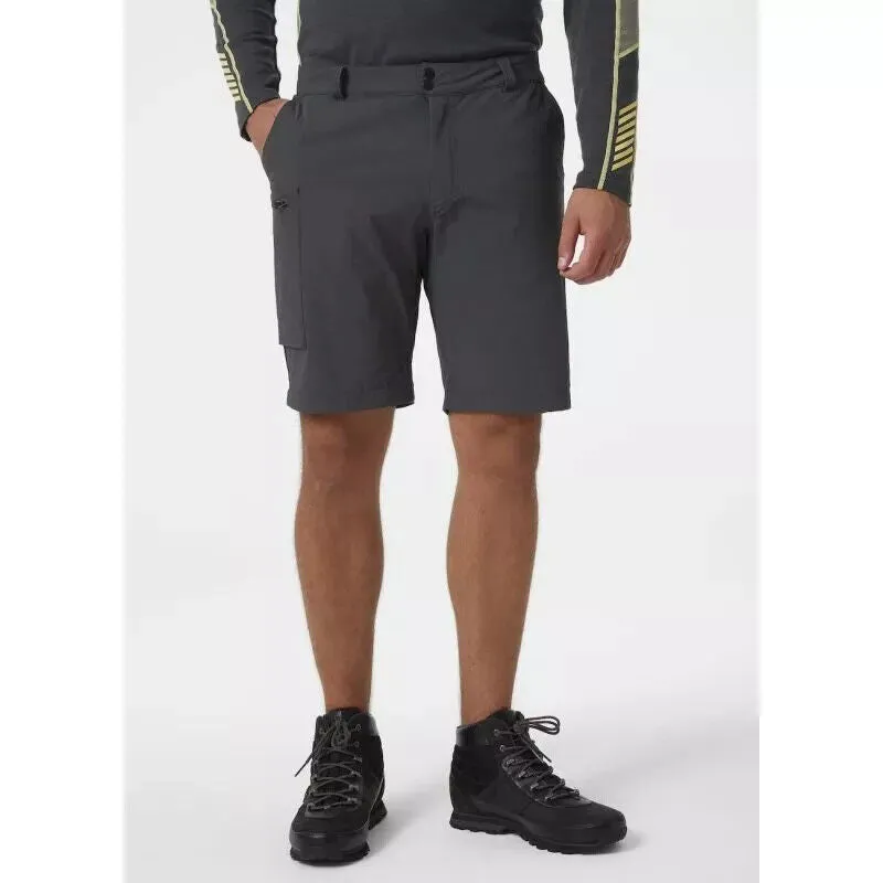 Helly Hansen Brono Shorts Men's Large Gray Stretch Softshell Cargo Hiking ERK554