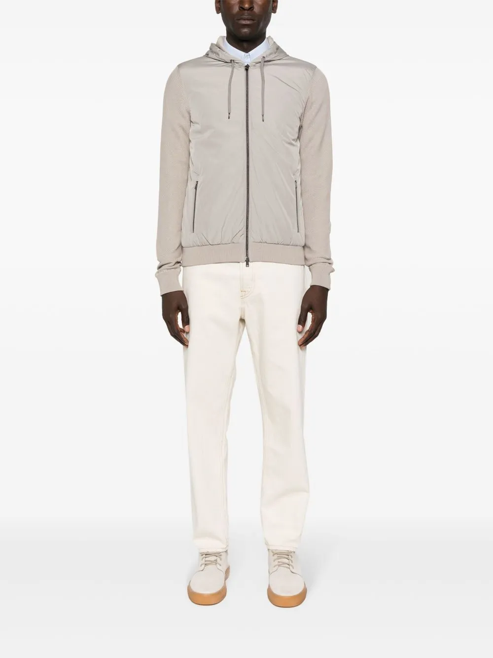 Herno Men's Coats Dove