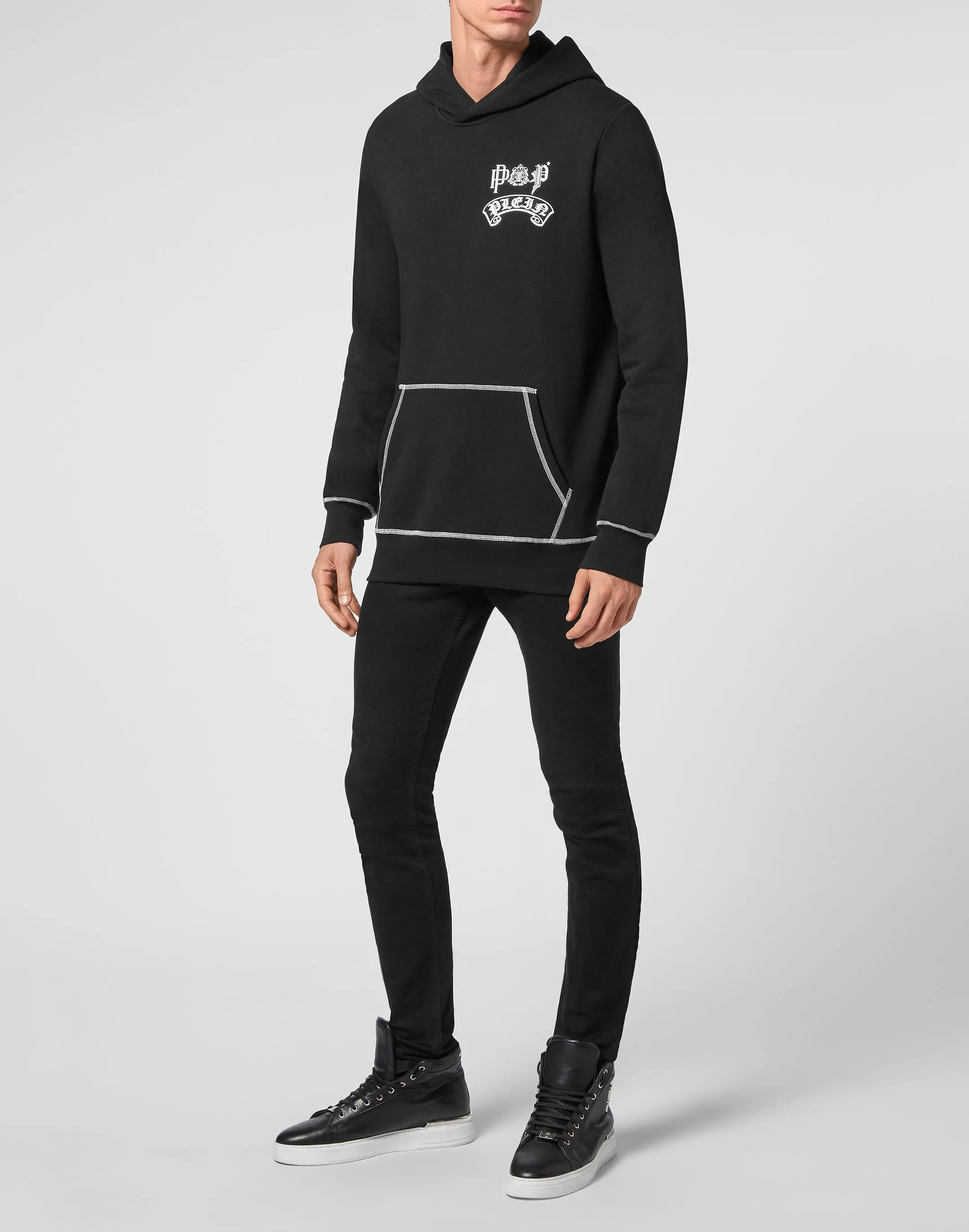 Hoodie sweatshirt Stones Gothic Plein