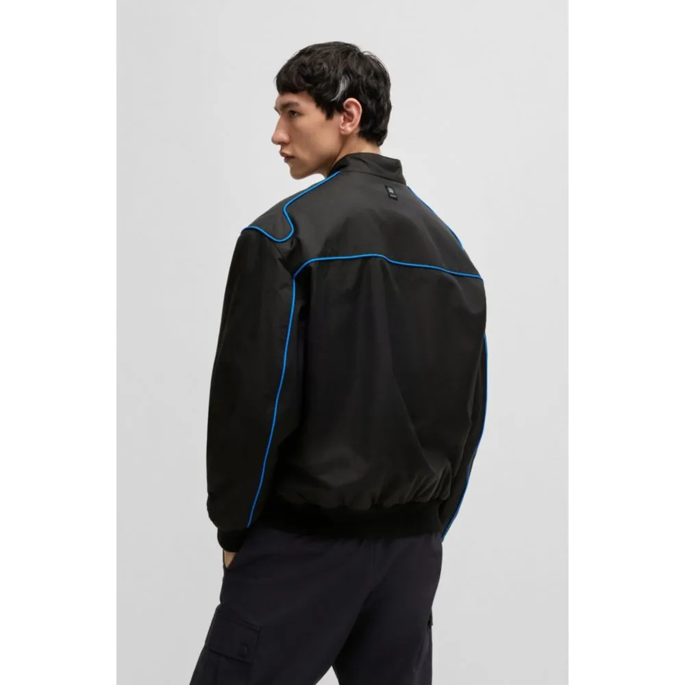 HUGO x RB water-repellent jacket with degradé bull graphic