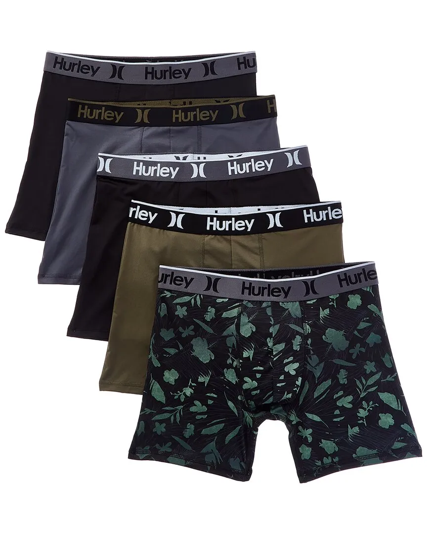 Hurley 5pk Regrind Boxer Brief