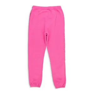 HWT FLEECE SWEATPANT PINK JOGGERS & SWEATPANTS