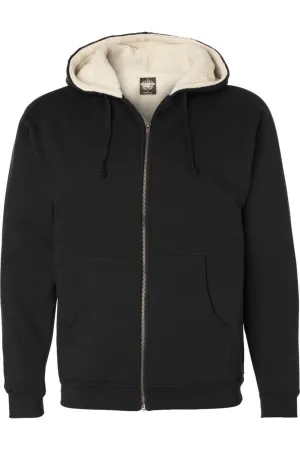 Independent Trading Co. Sherpa-Lined Full-Zip Hooded Sweatshirt
