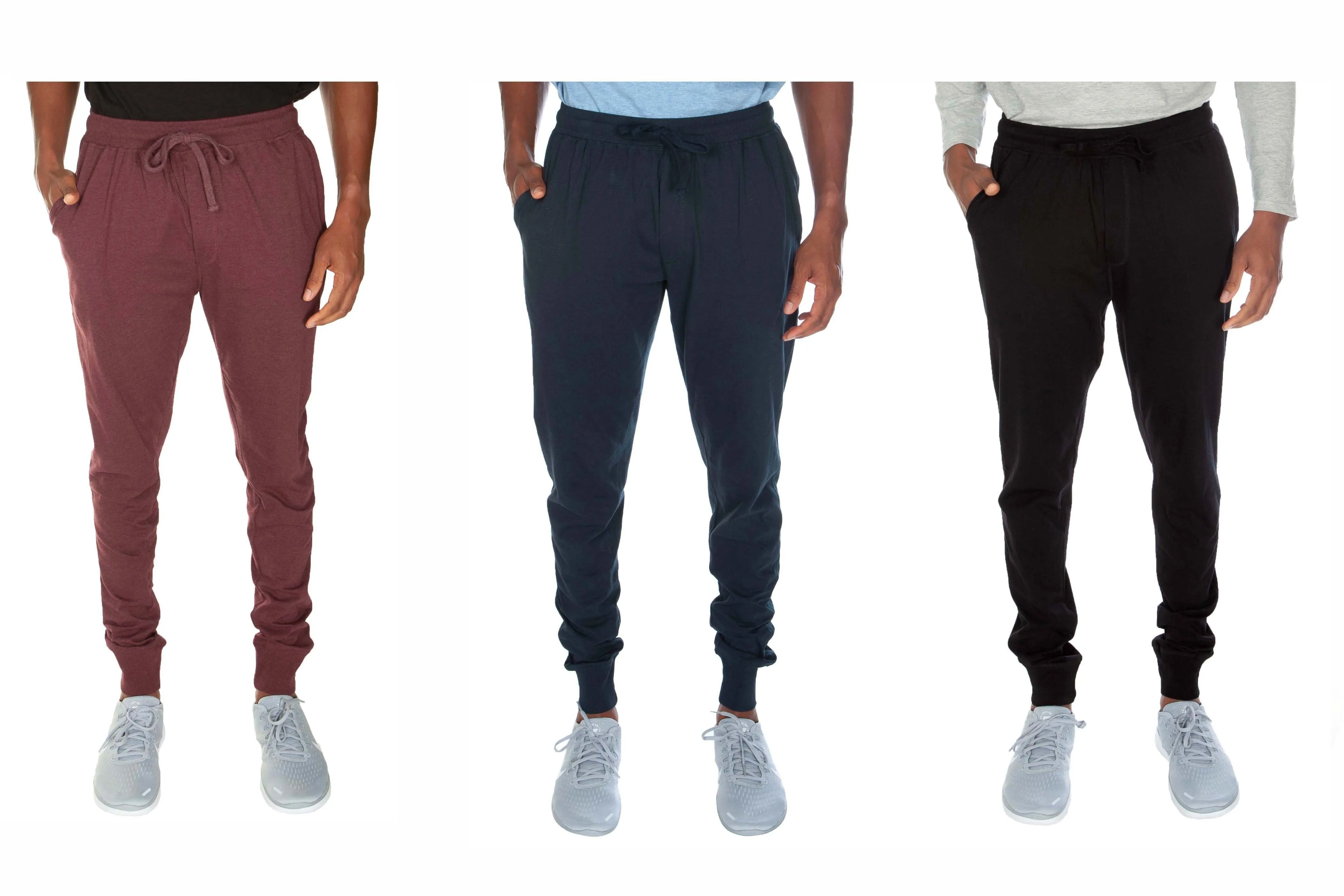 Jersey Light Weight Cuffed Jogger Value Pack