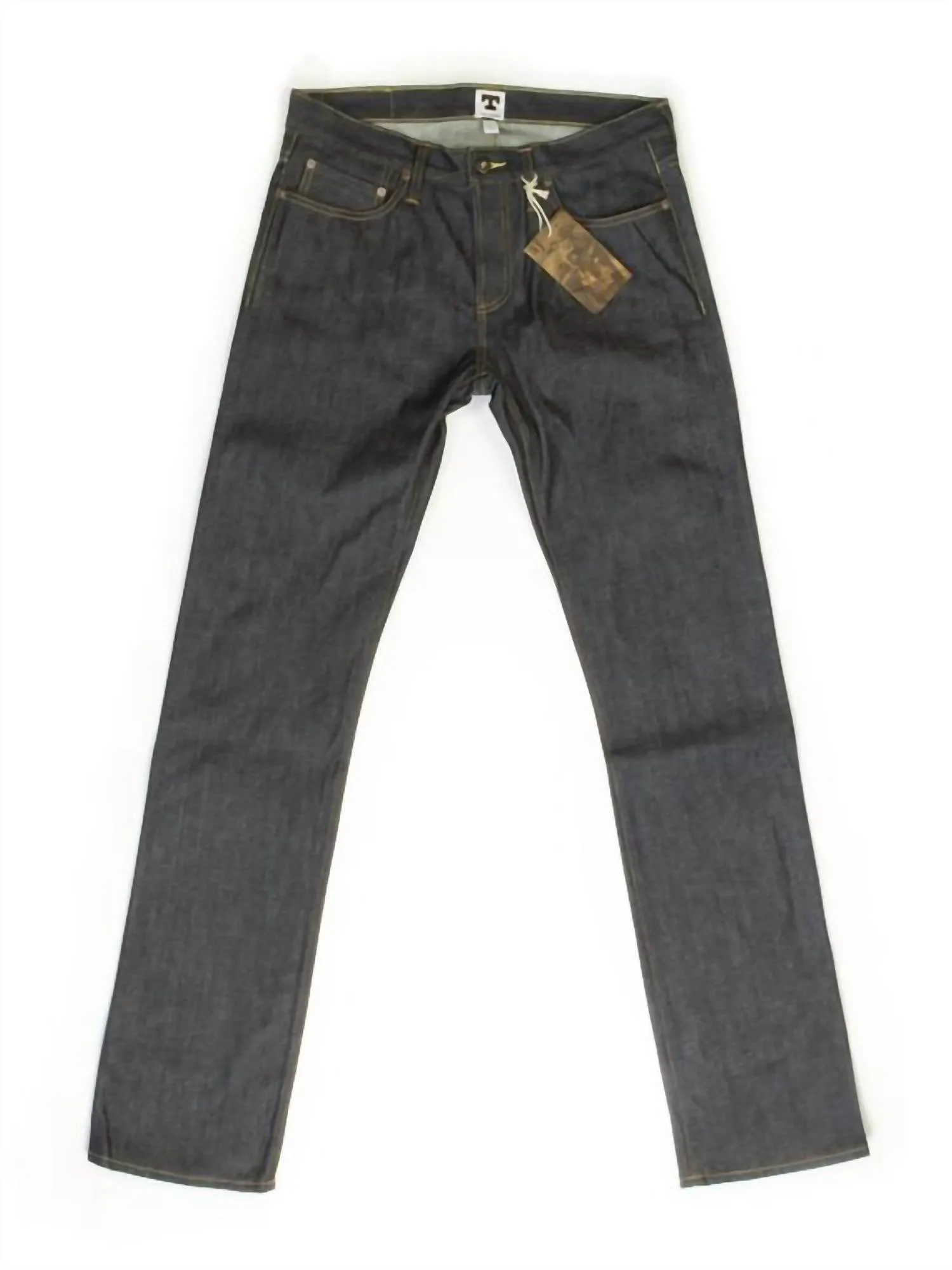 John Graham Mellor 12.5Oz Slim Straight Jeans In Indigo
