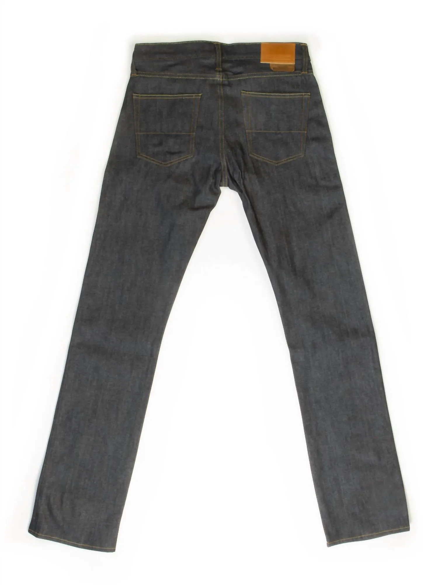 John Graham Mellor 12.5Oz Slim Straight Jeans In Indigo