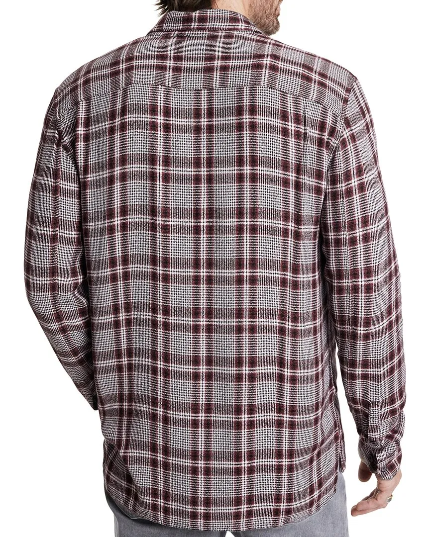 John Varvatos Cole Yarn Dye Sport Shirt
