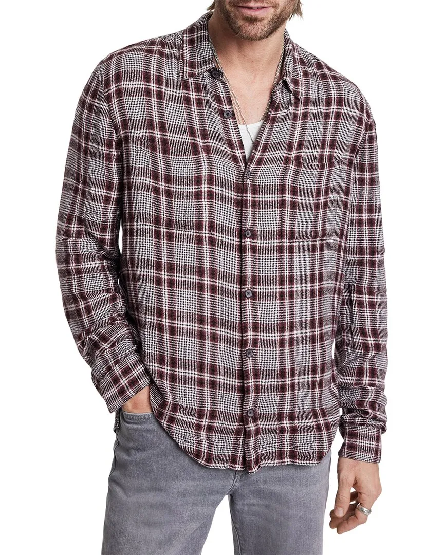 John Varvatos Cole Yarn Dye Sport Shirt