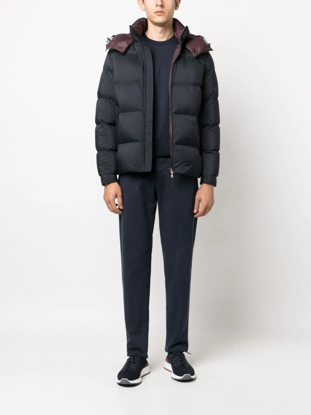 Kiton Men's Coats blue