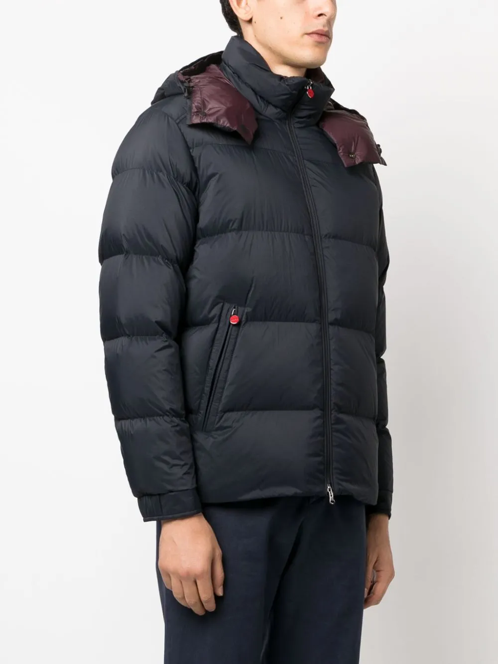 Kiton Men's Coats blue
