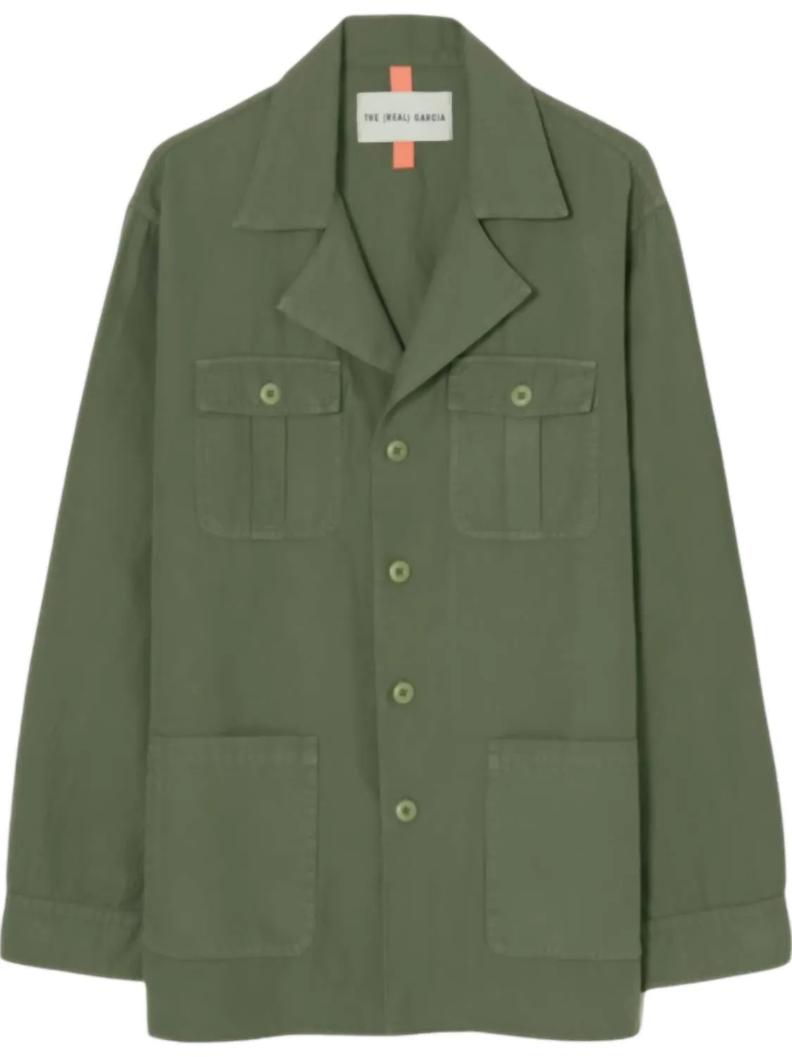 Leisure Shirt Jacket In Khaki