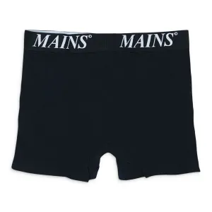LOGO BLACK WHITE BOXER