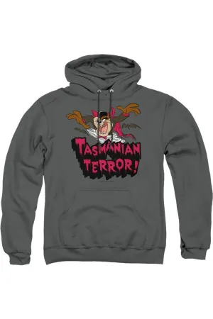 Looney Tunes Taz Terror Adult Pull Over Hoodie / Hooded Sweatshirt