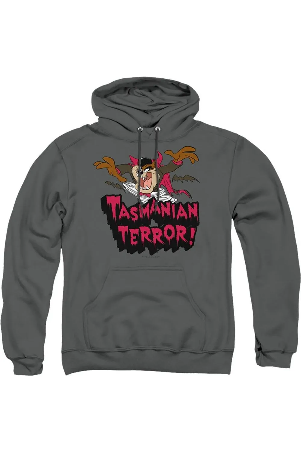Looney Tunes Taz Terror Adult Pull Over Hoodie / Hooded Sweatshirt