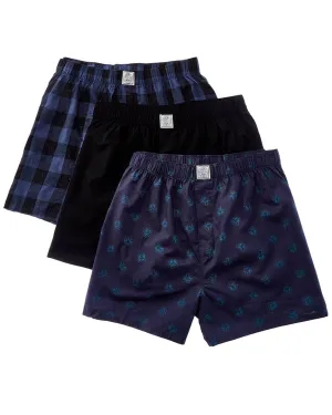Lucky Brand 3pk Woven Boxer