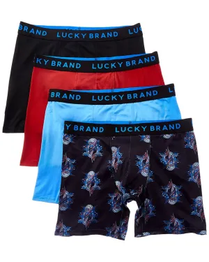 Lucky Brand 4pk Essential Soft Boxer Brief