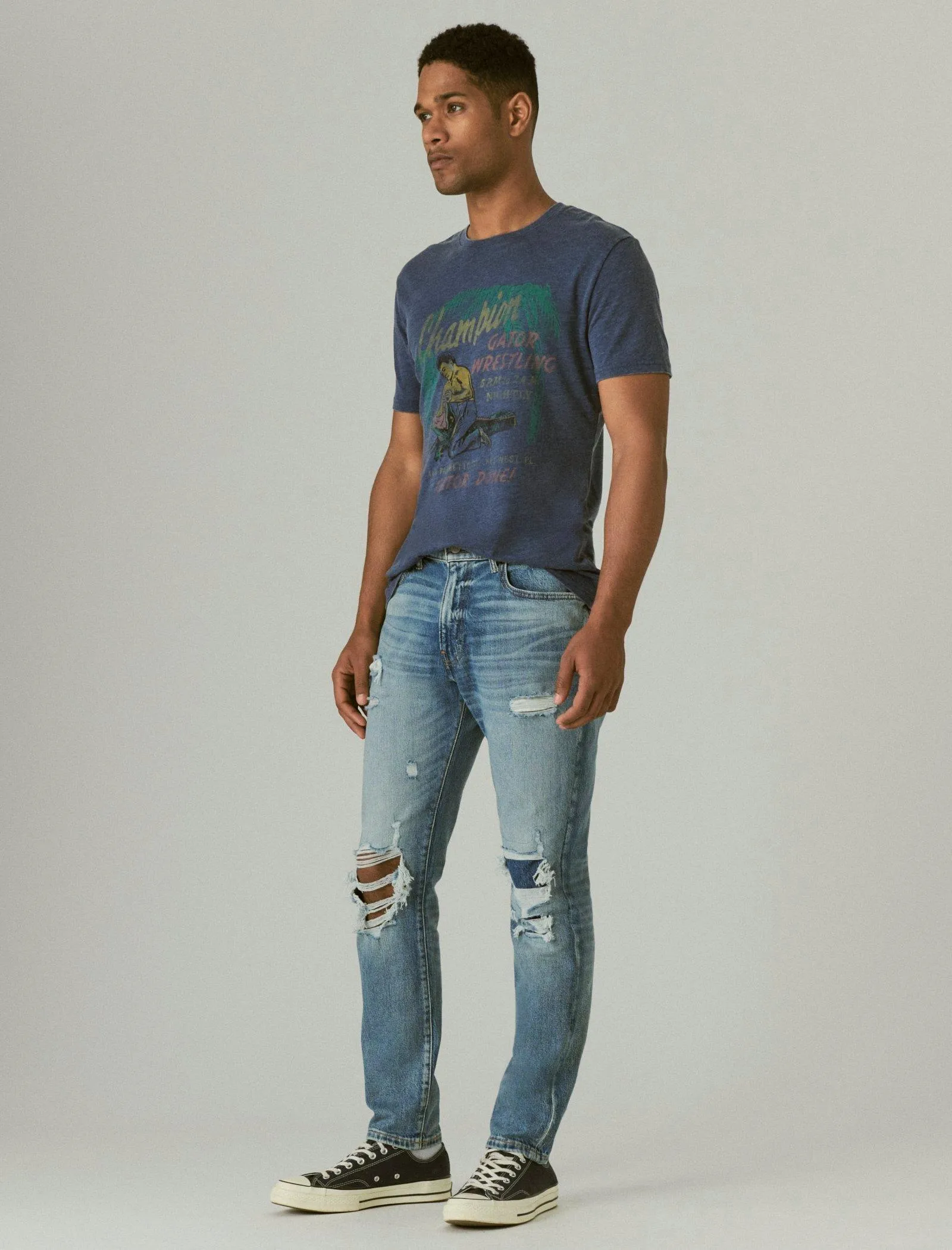 Lucky Brand Mens 411 Athletic Taper