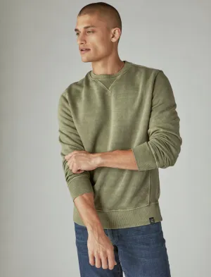 Lucky Brand Men's Cloud Soft Fleece Crew Neck Sweatshirt