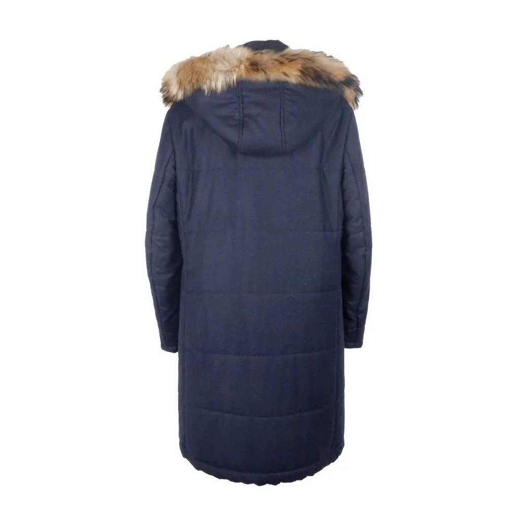 Made in Italy Wool Men's Men's Raincoat