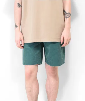 Madrid Ii Spruce Corduroy Shorts In Green