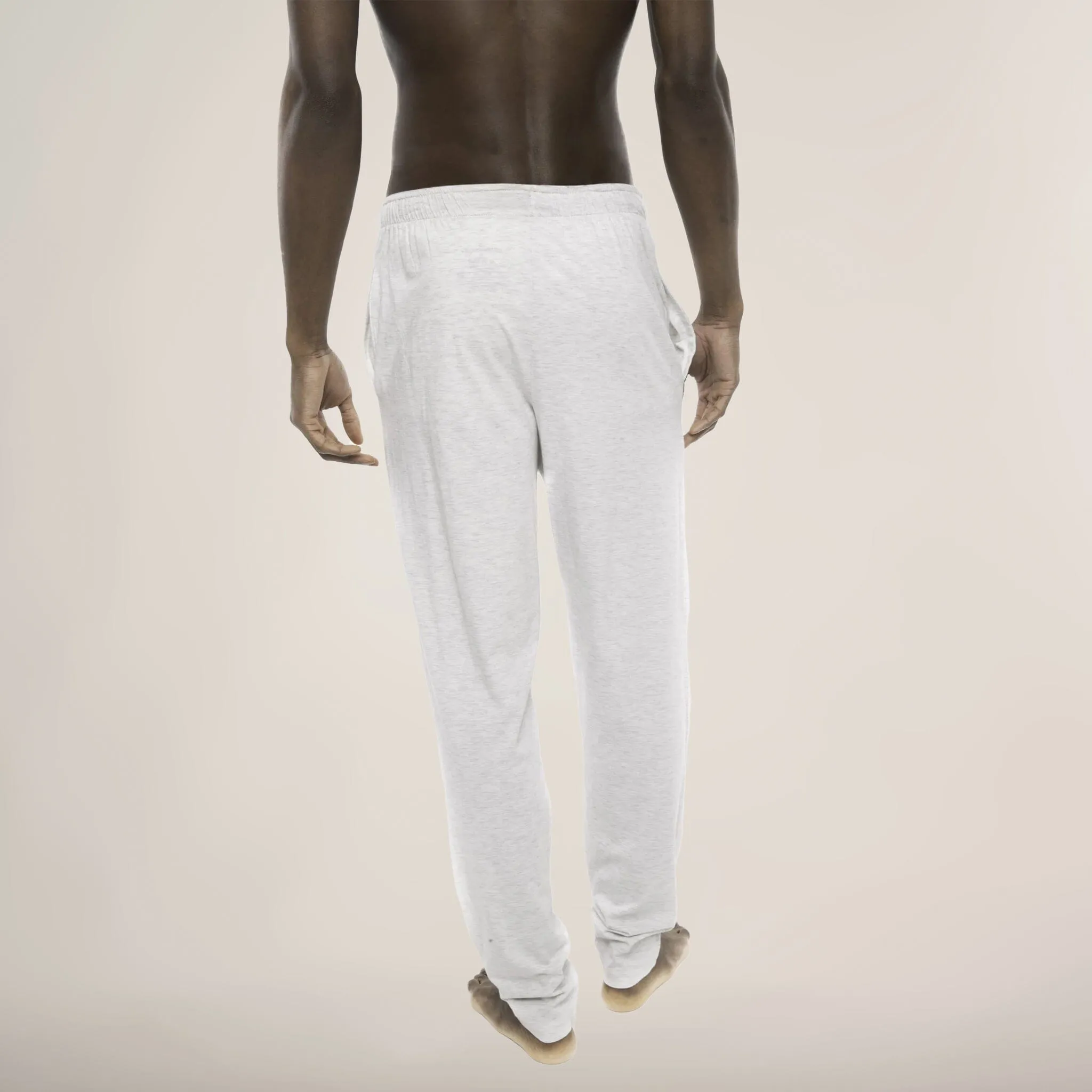 Members Only Heather Contrast Elastic Sleep Pants
