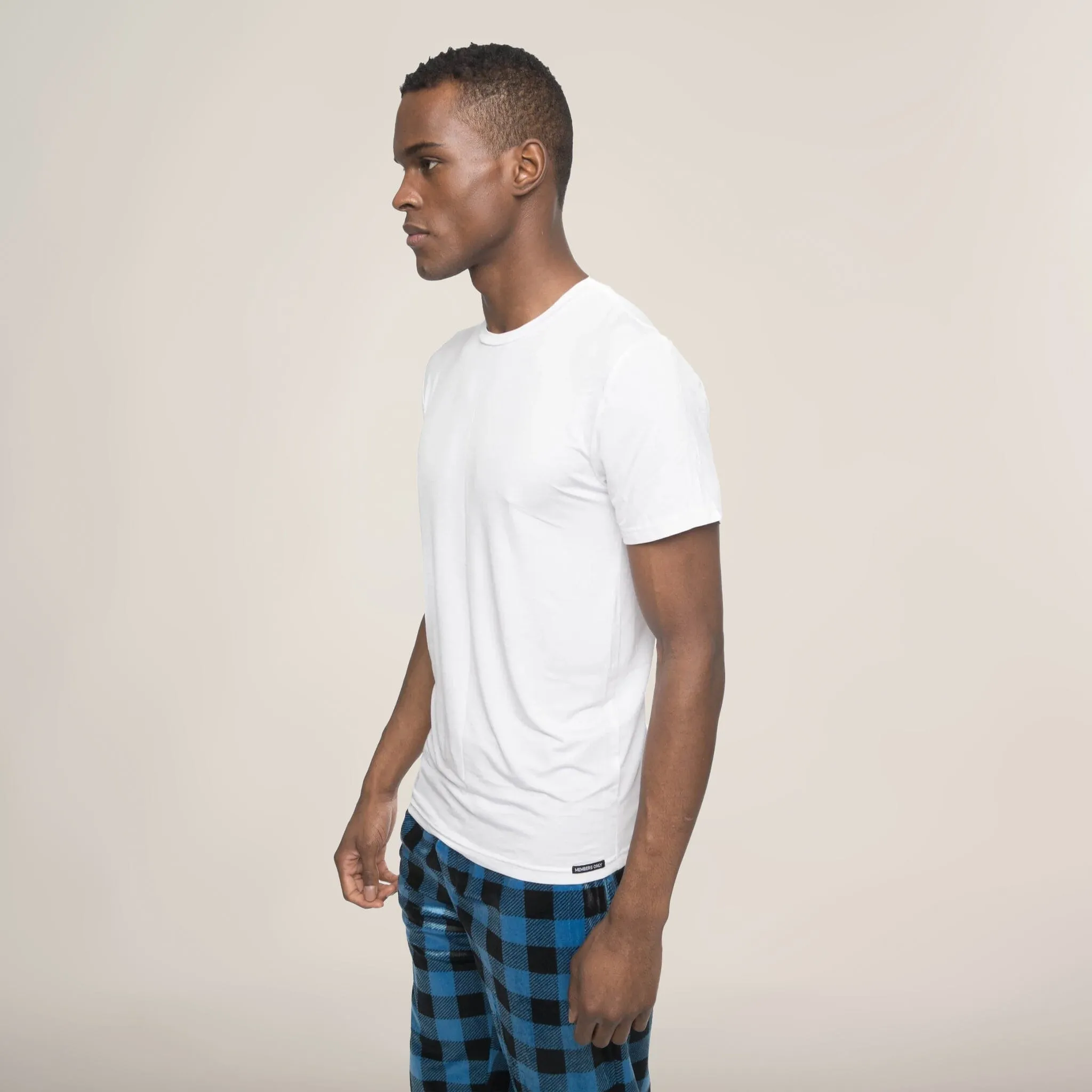 Members Only Short Sleeve Bamboo Rayon Sleep Shirt