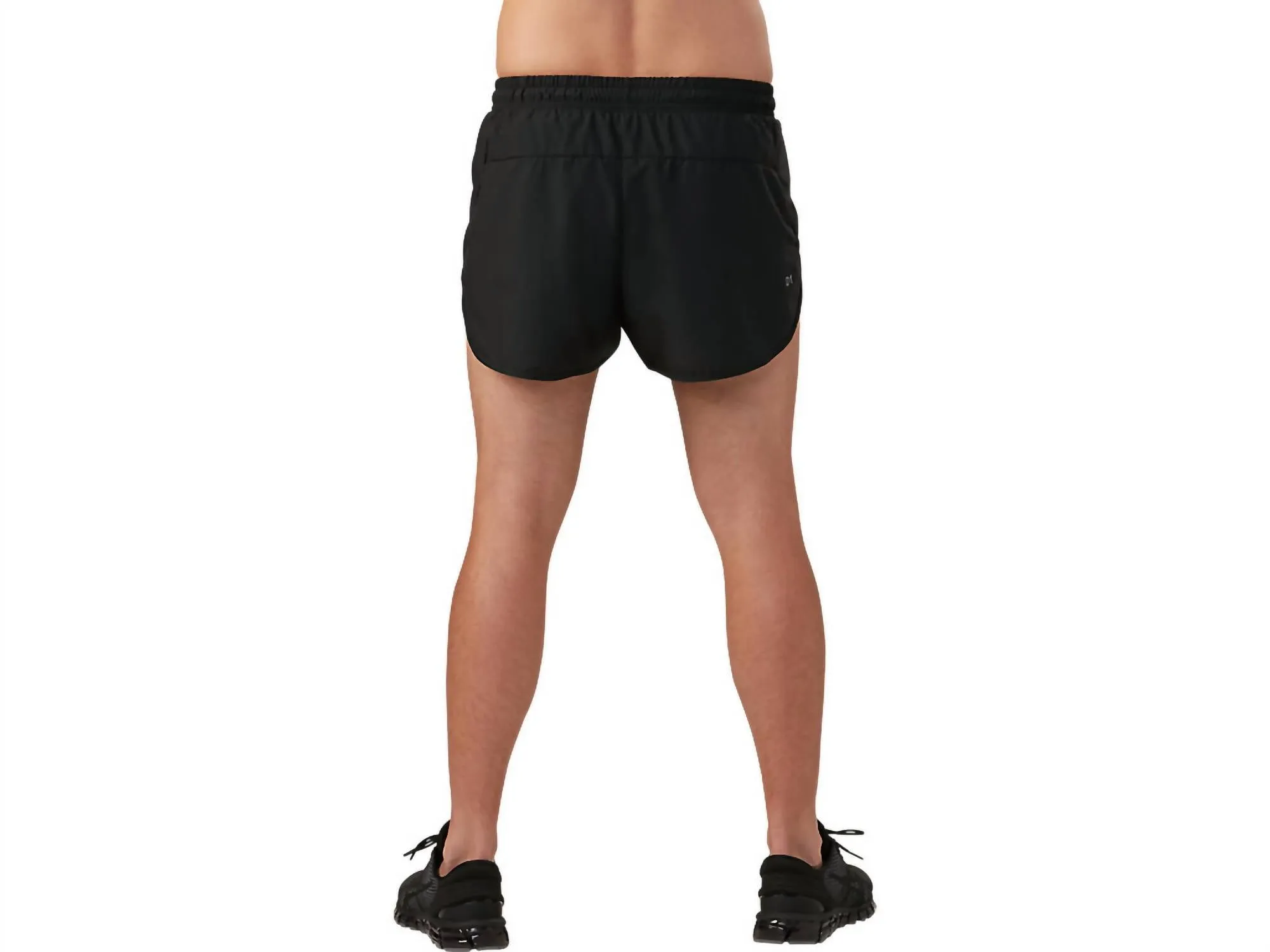 Men's 3" Split Short In Black
