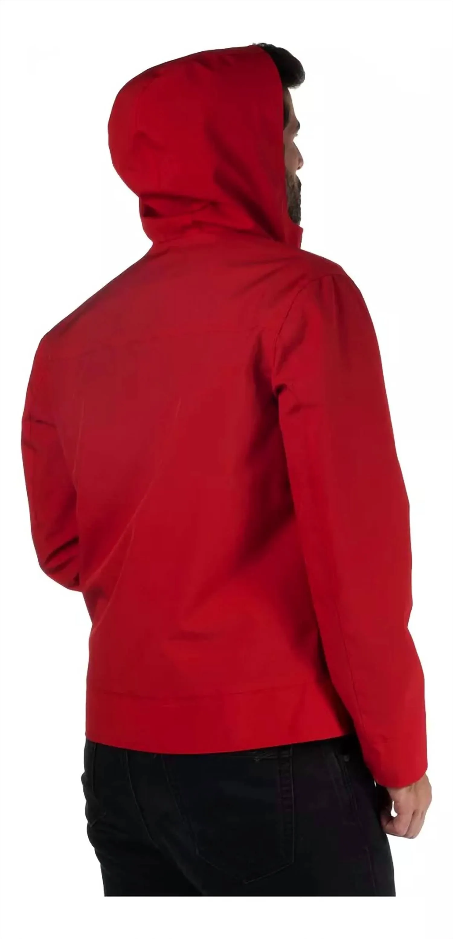 Men's 8Mx Dress Woven Jacket In Red