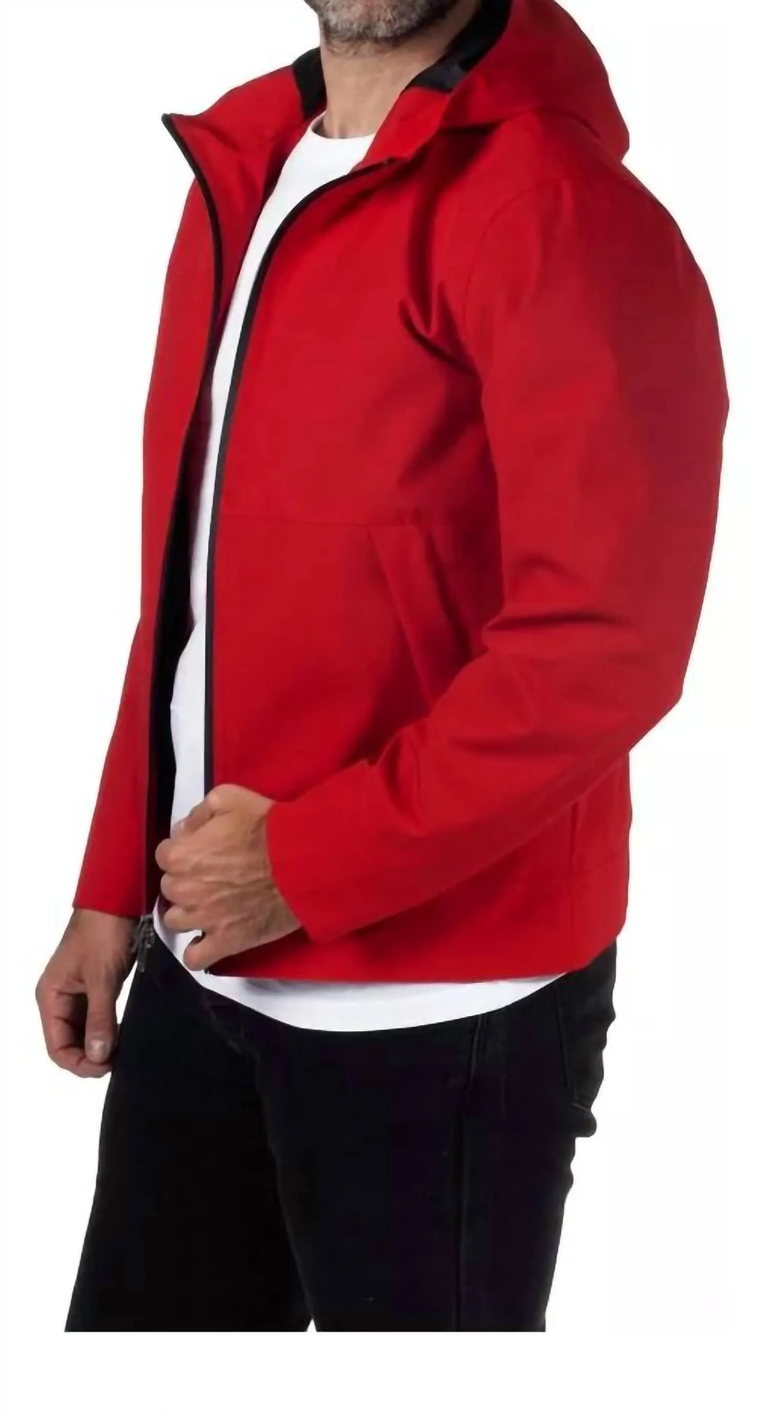 Men's 8Mx Dress Woven Jacket In Red