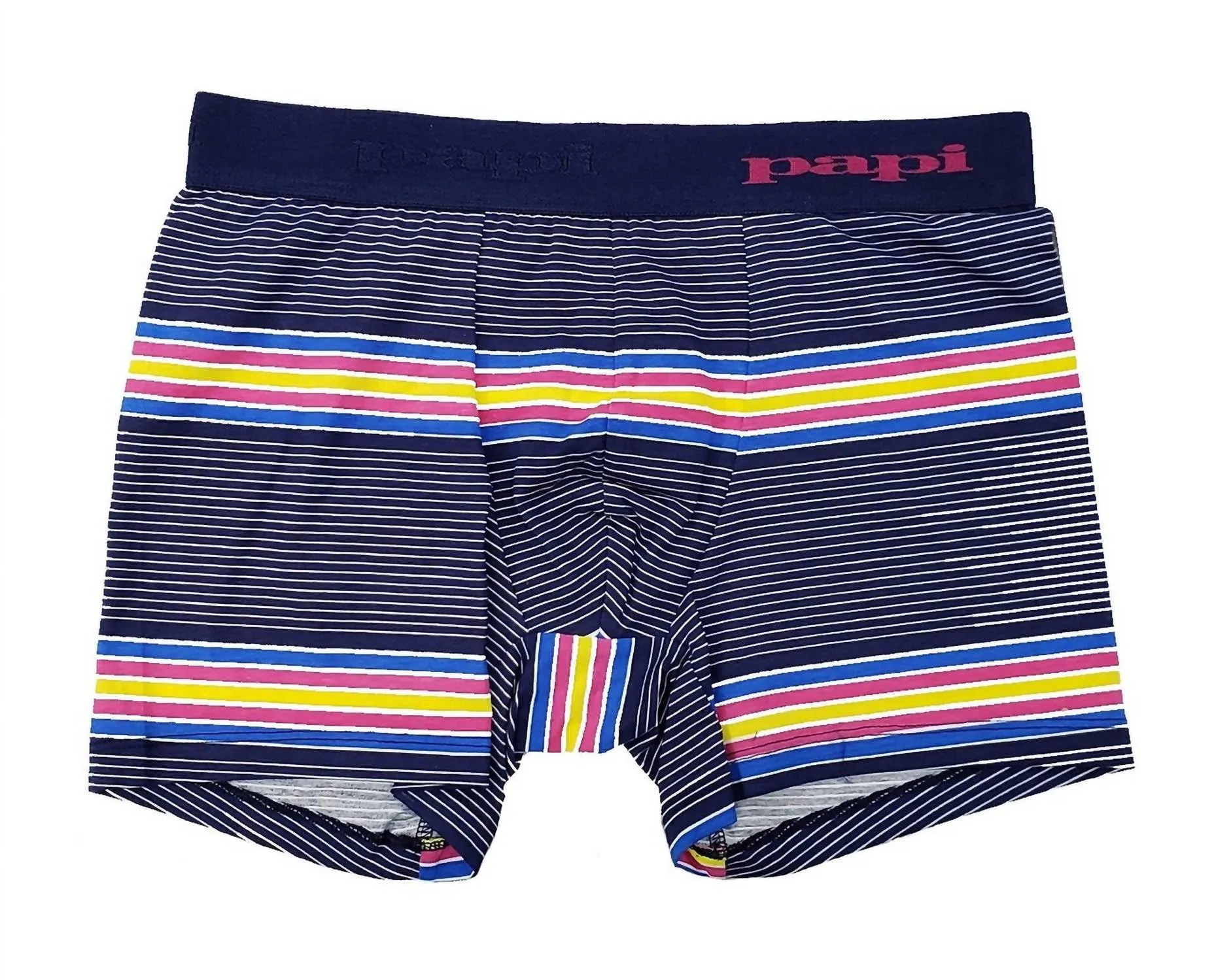 Men's Beachside Stripes Boxer Brief In Very Berry