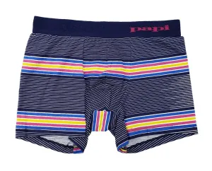 Men's Beachside Stripes Boxer Brief In Very Berry
