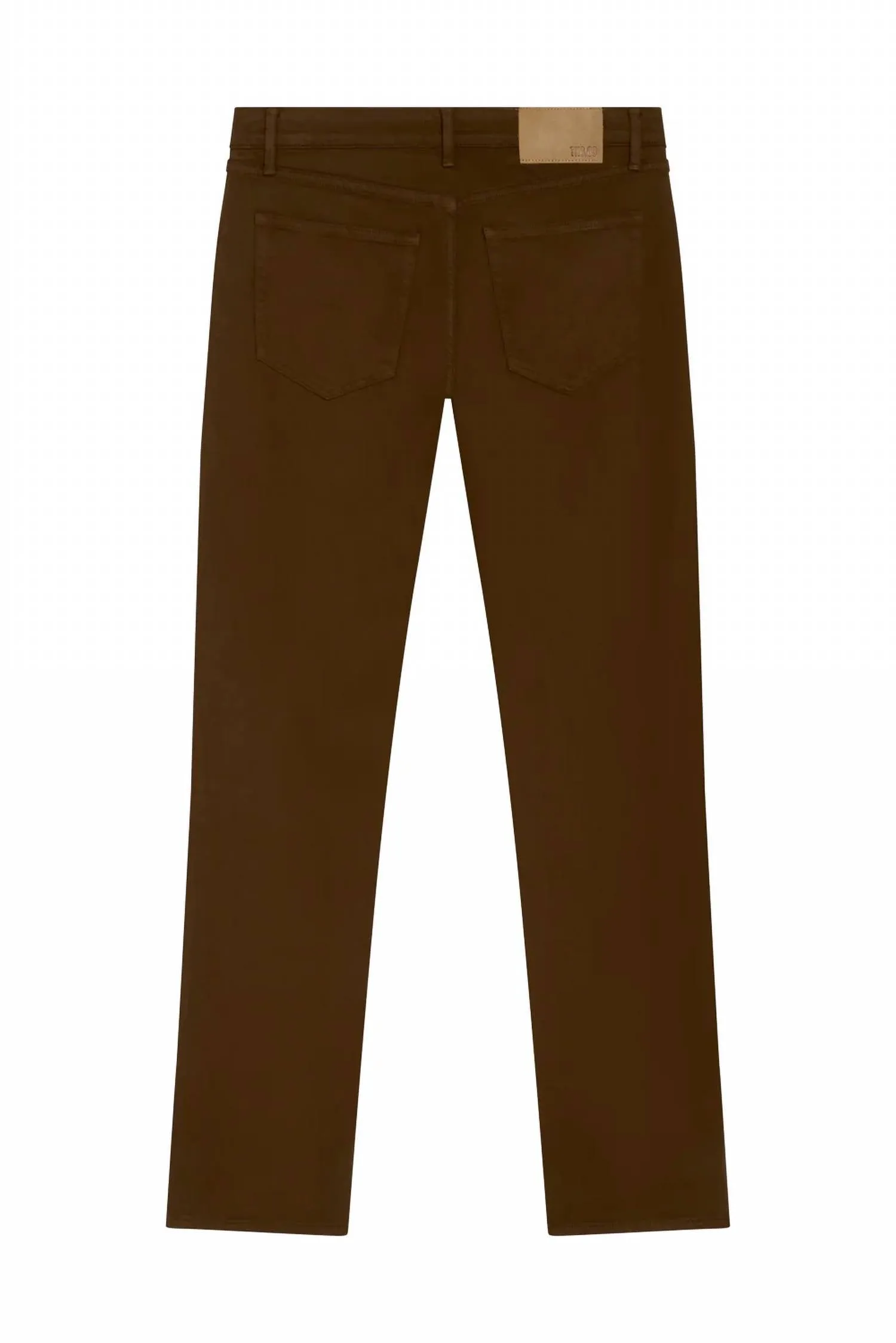 Men's Chino Pants In Dark Brown