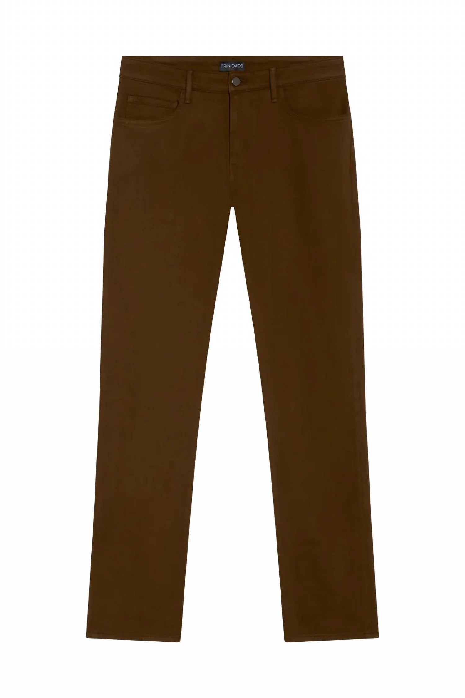 Men's Chino Pants In Dark Brown