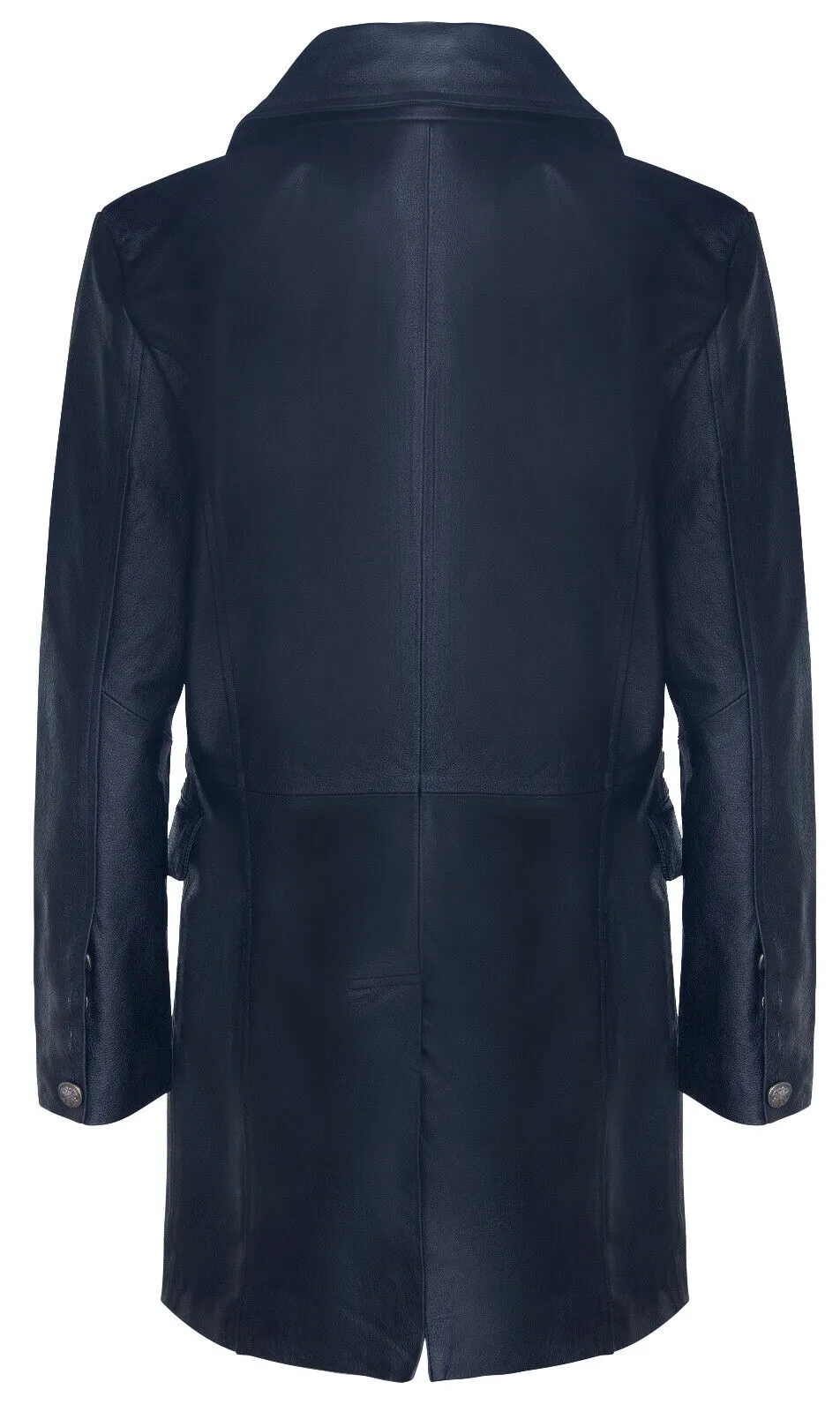 Mens Cowhide Leather Peacoat-Cordoba