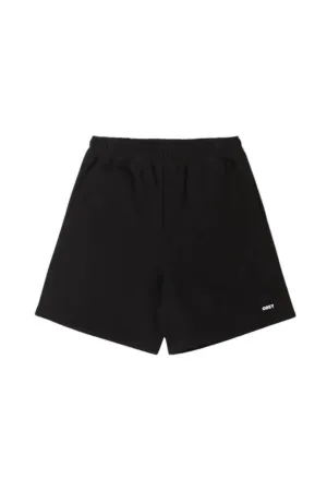 Men's Established Works Bold Sweat Shorts In Black