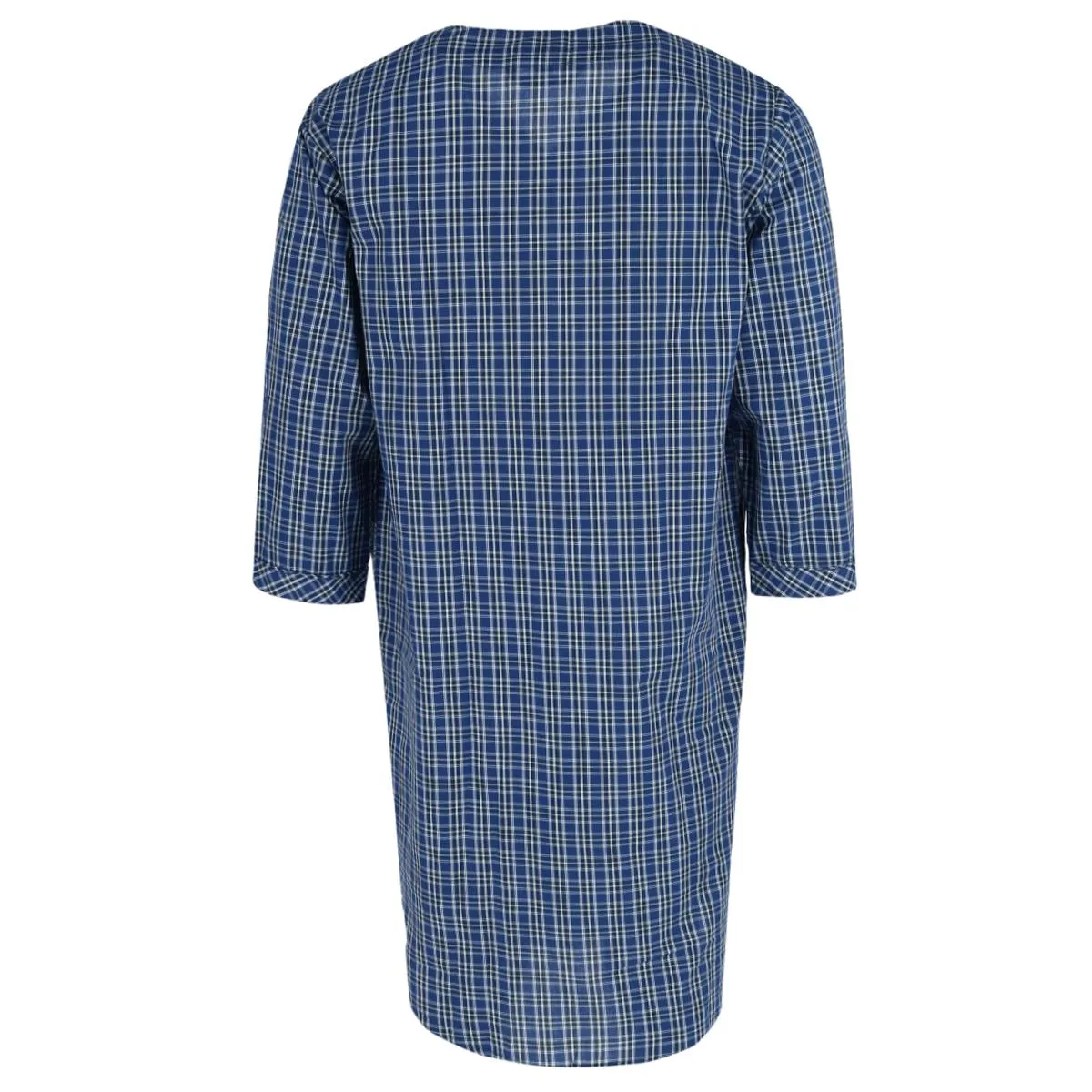 Men's Henley Long Sleeve Nightshirt