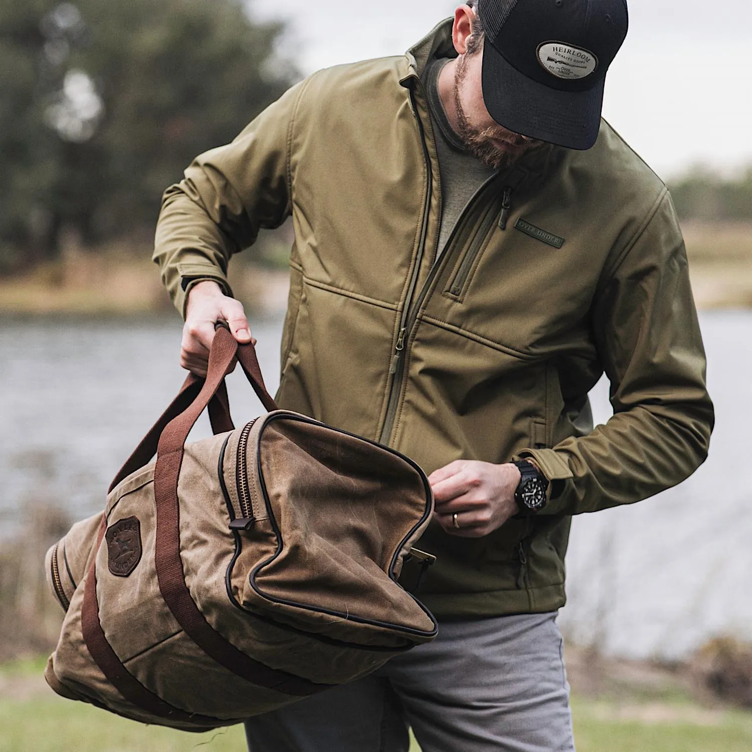 Men's Hydratech Fleece Jacket In Olive
