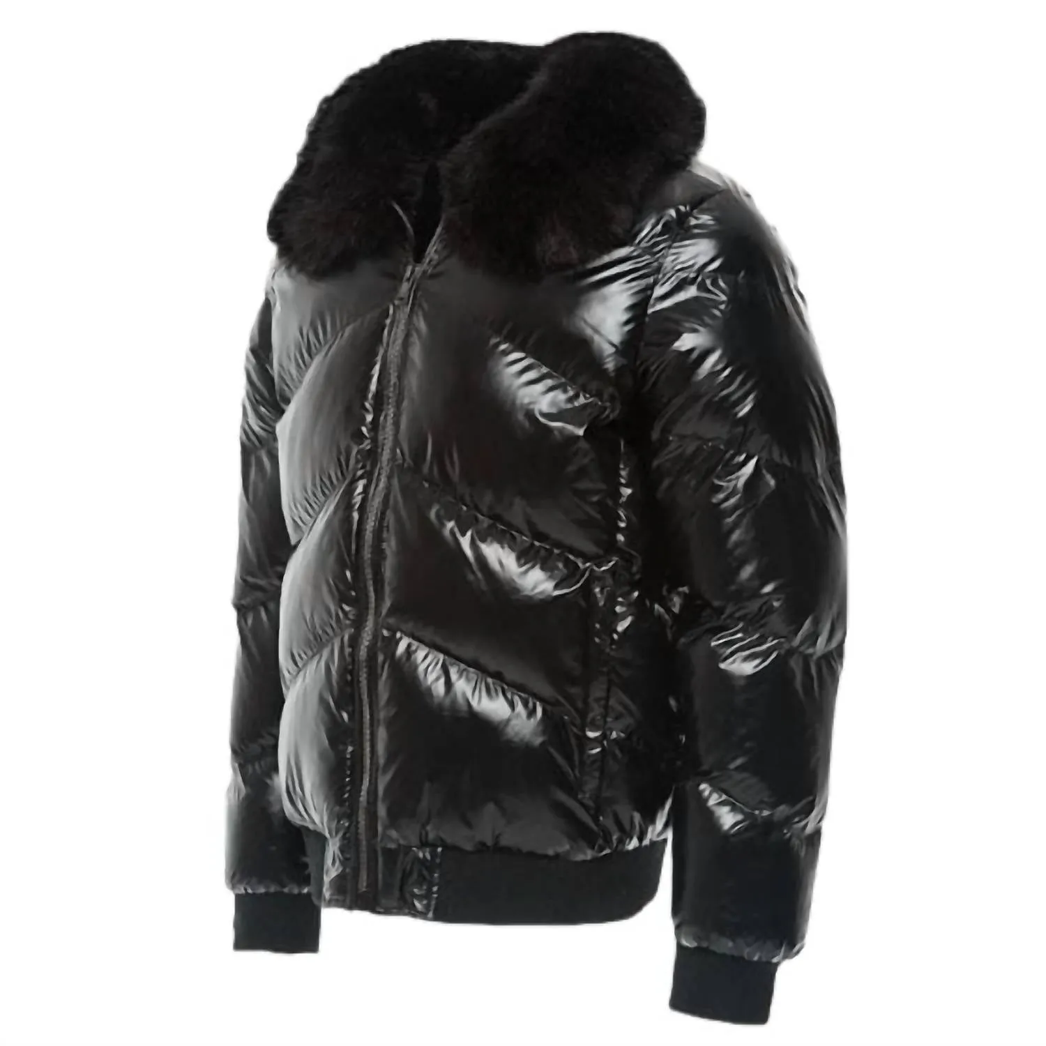 Men's Lenox Nylon Puffer In Black