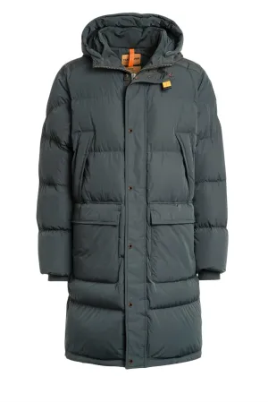 Men's Long Bear Parka In Green Gable