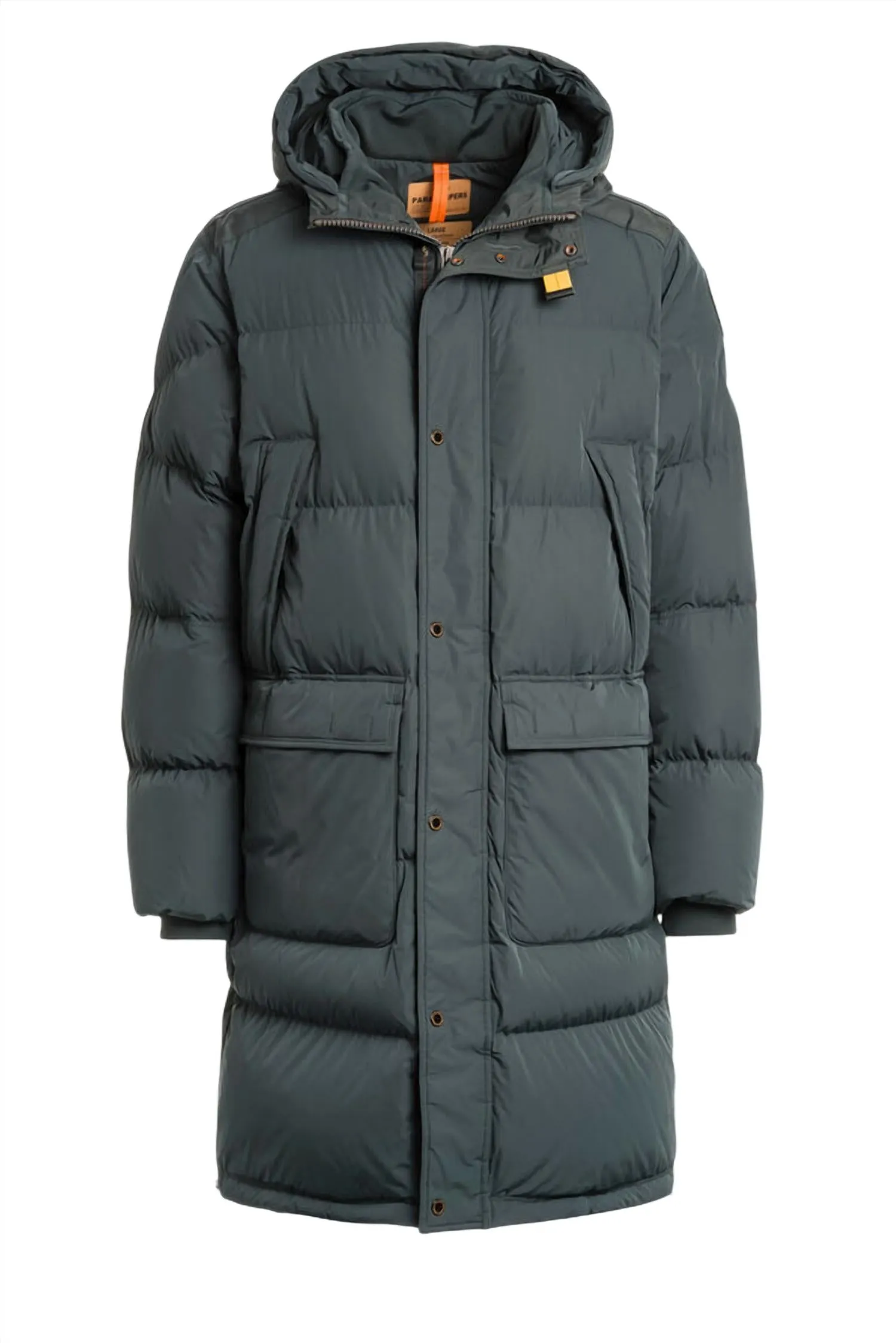 Men's Long Bear Parka In Green Gable