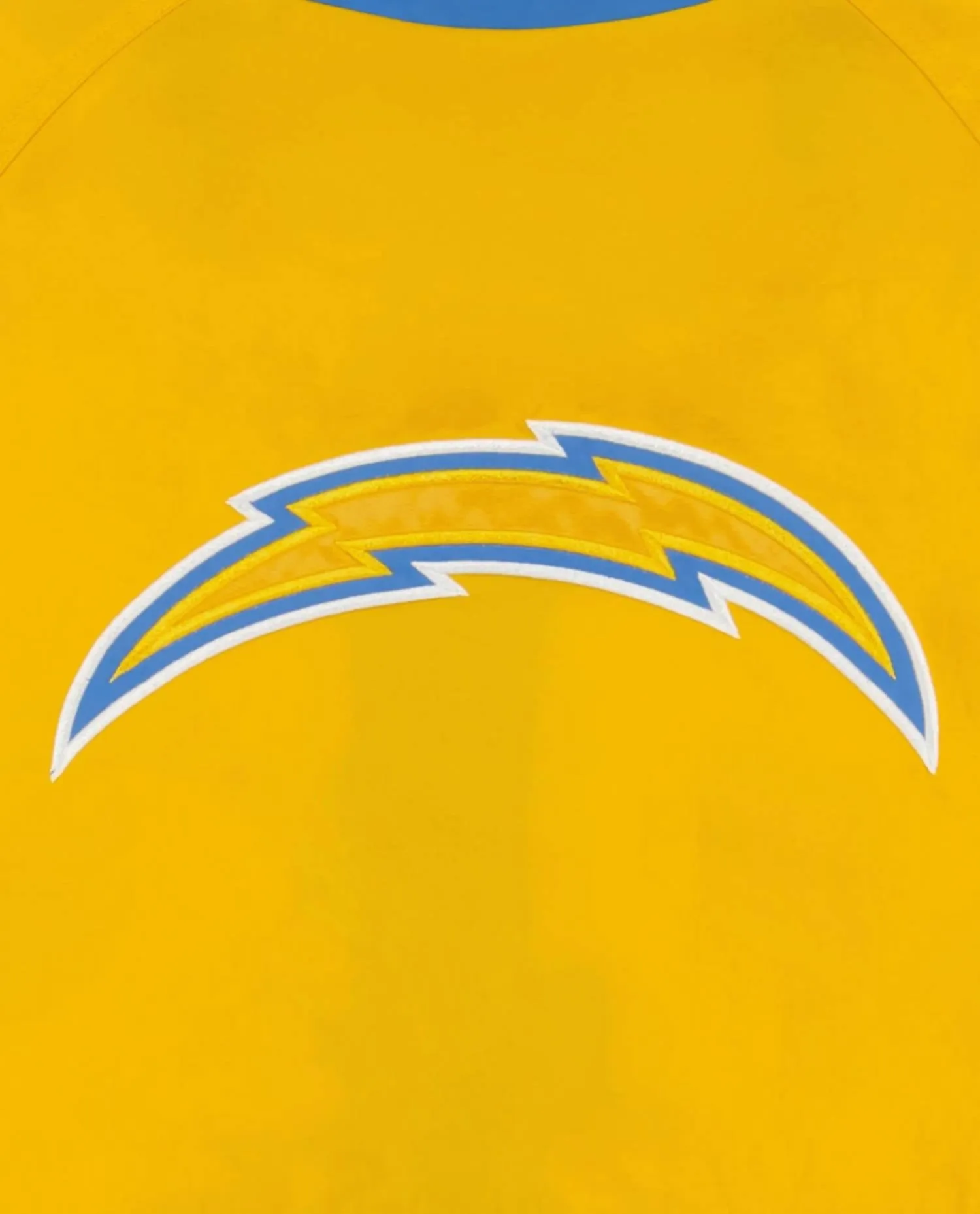Men's Los Angeles Chargers Full-Zip Academy Ii Jacket In Gold And Light Blue